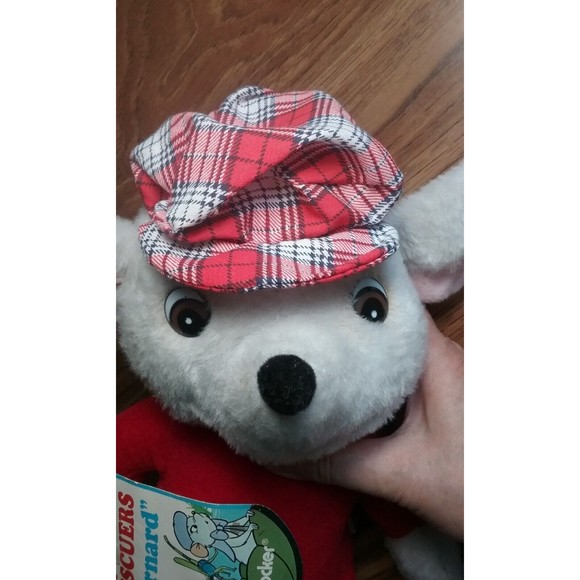 1977 The Rescuers Bernard Mouse Plush Knickerbocker Walt Disney Org. Tag - Picture 9 of 13
